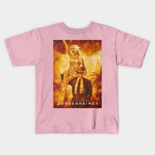 POSTER BARBENHEIMER THE MOVIE Kids T-Shirt